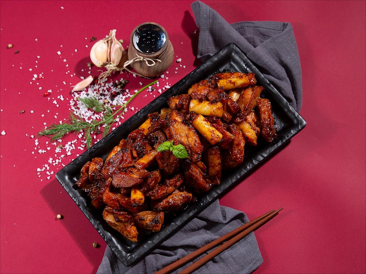 화락 바베큐치킨 매장